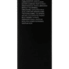 Black container with a list of ingredients in white text, possibly for a cosmetic or skincare product, displayed against a white background.